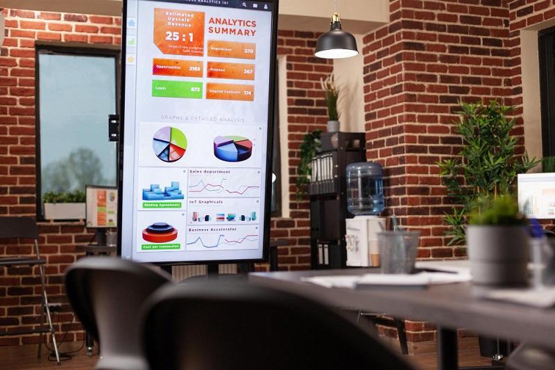 digital-signage-for-internal-communication-and-visual-reports-metrics