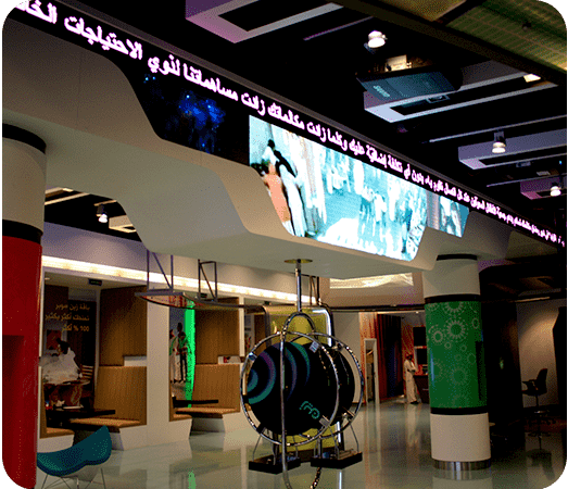 Wavetec Case Study Zain Telecom Large Indoor Led Screen Image Three