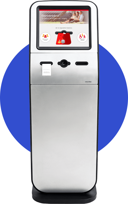 Floor Standing M-13 Smart Self Service Kiosk