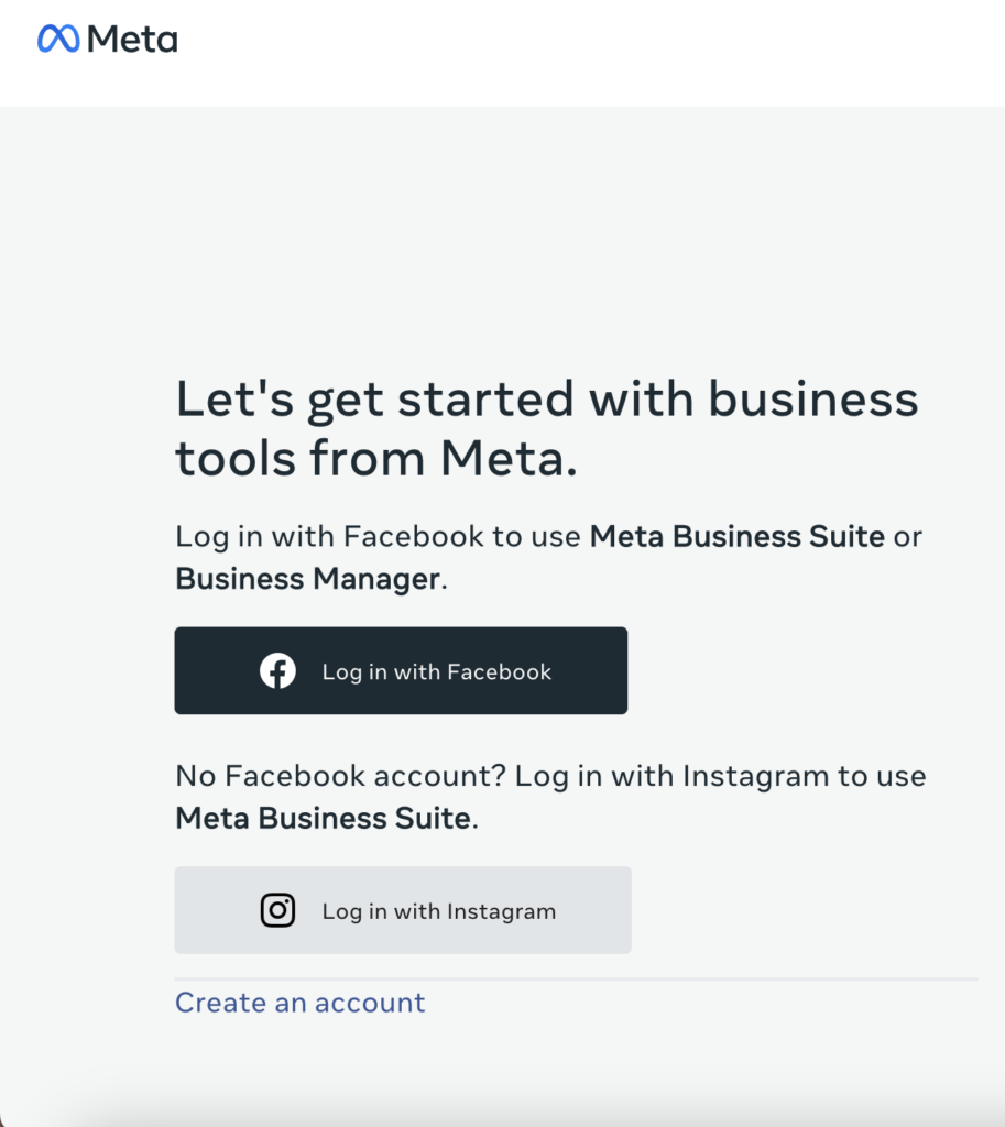  showing the process of accessing the API of Facebook Business Manager