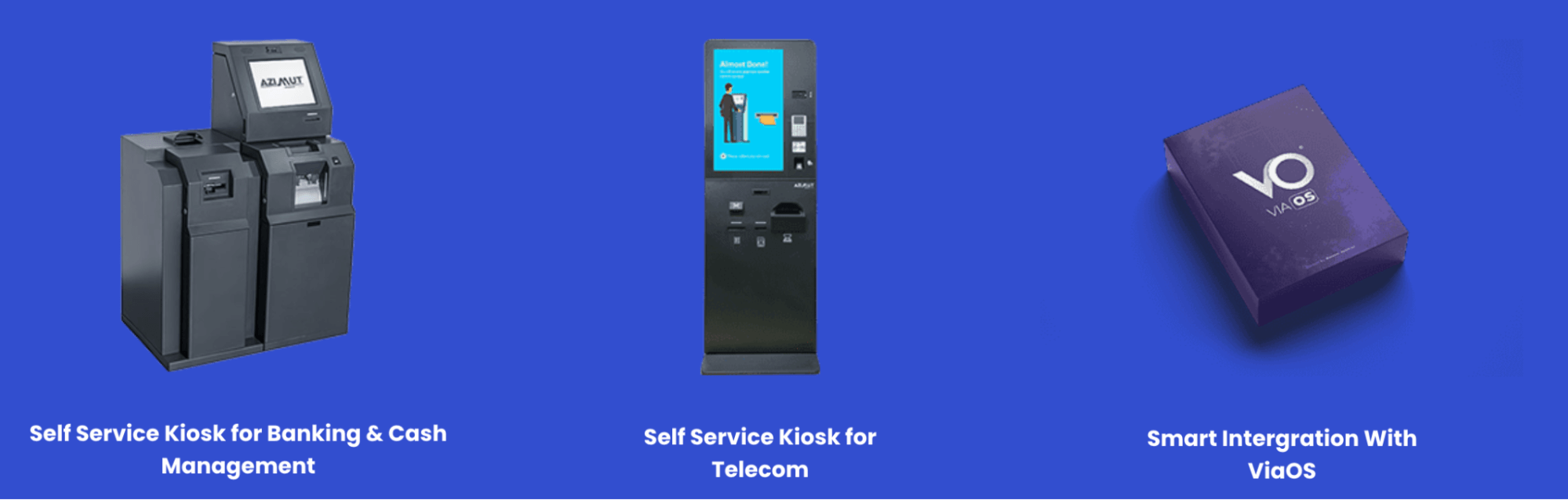 self-service kiosks for industries